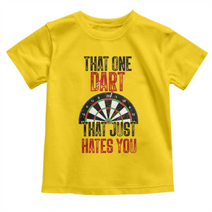 That One Dart That Just Hates You Toddler T Shirt Funny Dartist Gift TS12 Daisy Print Your Wear