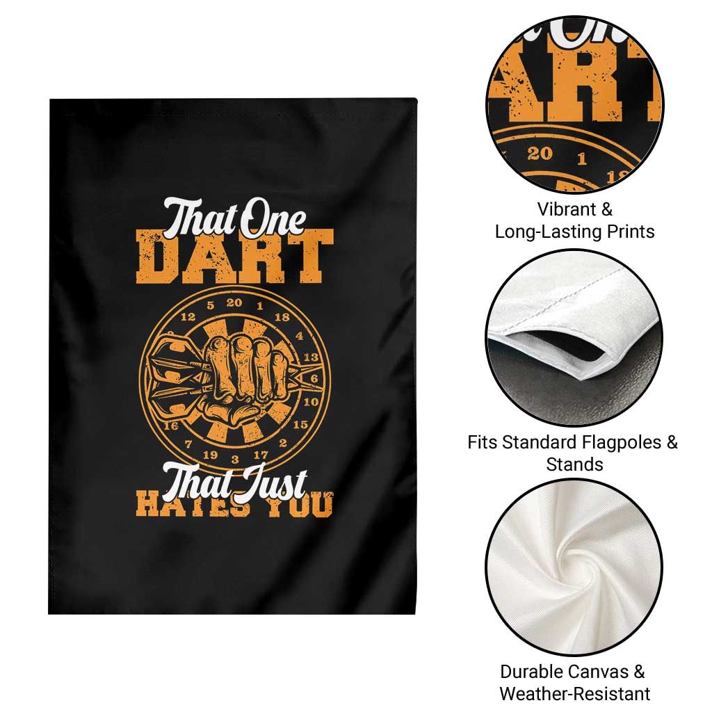 Funny Dartist Pub Game Garden Flag That One Dart That Just Hates You TS12 Print Your Wear