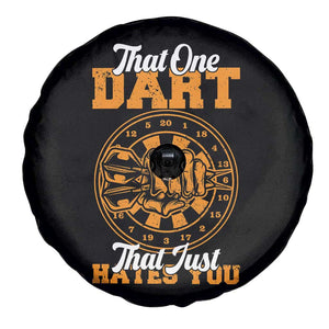 Funny Dartist Pub Game Spare Tire Cover That One Dart That Just Hates You TS12 Print Your Wear