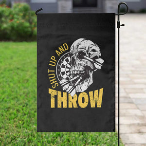 Funny Skeleton Darts Player Garden Flag I Suck At Darts TS12 Print Your Wear
