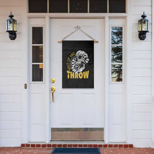 Funny Skeleton Darts Player Garden Flag I Suck At Darts TS12 Print Your Wear