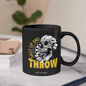 Funny Skeleton Darts Player Coffee Mug I Suck At Darts TS12 Print Your Wear