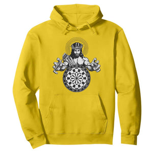 Funny Christian Dartist Gift Hoodie Jesus Bullseye Shooter TS12 Daisy Print Your Wear