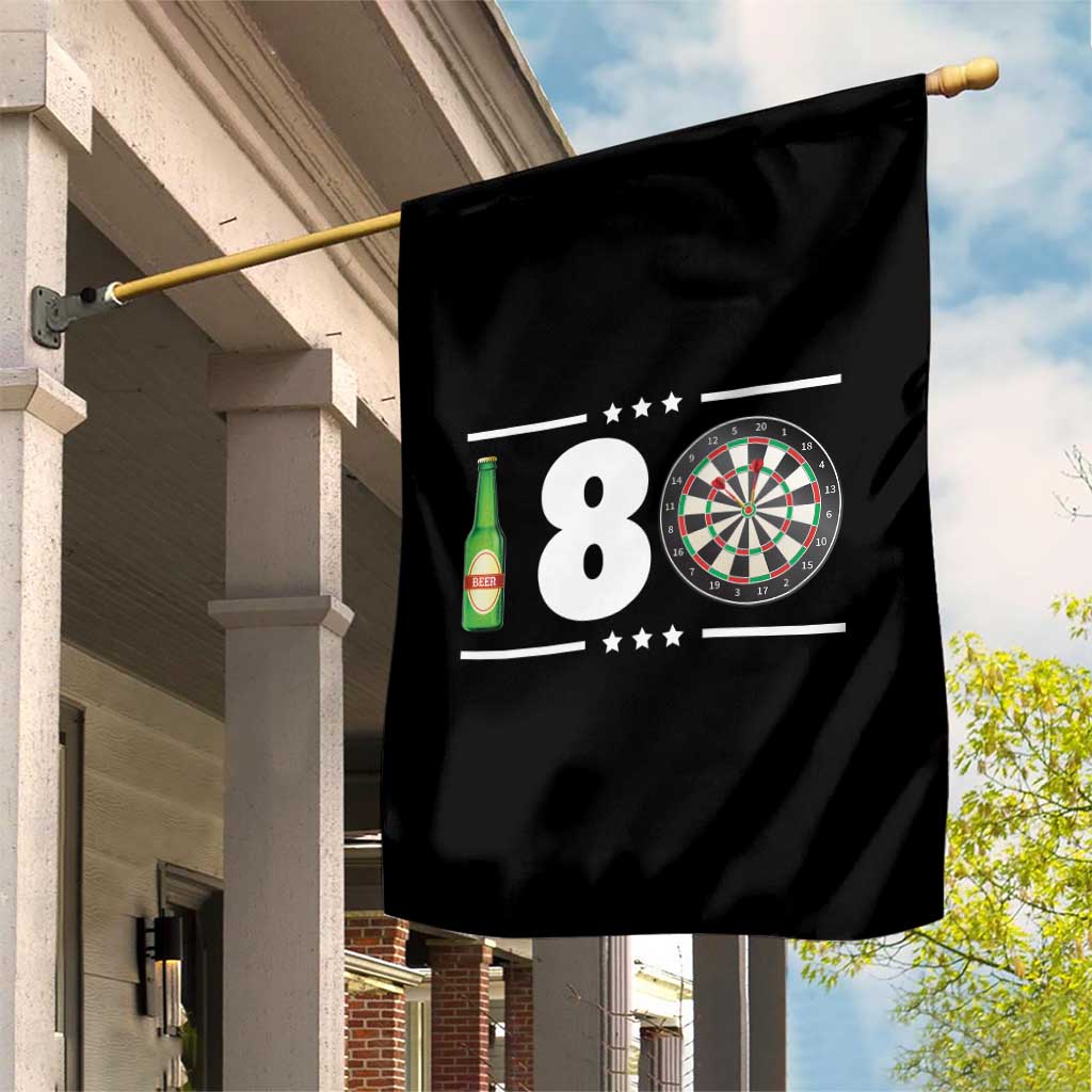 Darts Master 180 And Beer Garden Flag Funny Bullseye Shooter Gift TS12 Print Your Wear