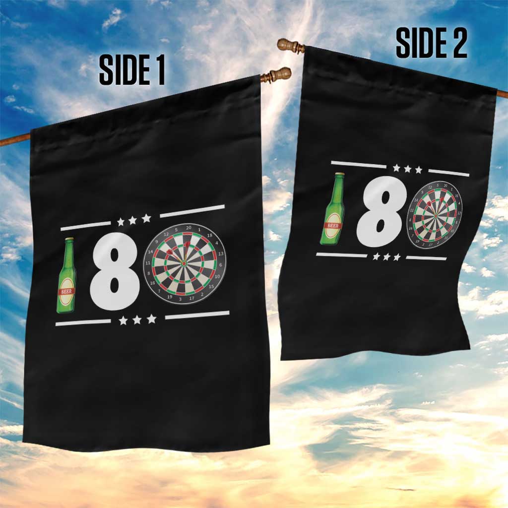 Darts Master 180 And Beer Garden Flag Funny Bullseye Shooter Gift TS12 Print Your Wear