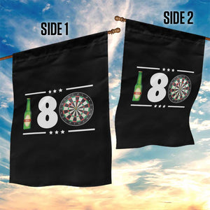 Darts Master 180 And Beer Garden Flag Funny Bullseye Shooter Gift TS12 Print Your Wear