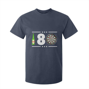 Darts Master 180 And Beer T Shirt For Kid Funny Bullseye Shooter Gift TS12 Navy Print Your Wear