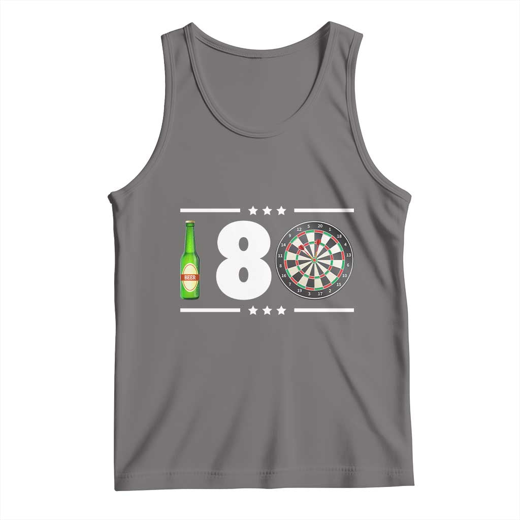 Darts Master 180 And Beer Tank Top Funny Bullseye Shooter Gift TS12 Deep Heather Print Your Wear