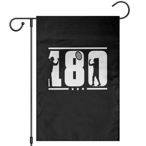 Darts 180 Max Score Player Garden Flag Darts Fan Gift TS12 Black Print Your Wear