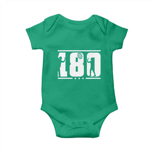 Darts 180 Max Score Player Baby Onesie Darts Fan Gift TS12 Irish Green Print Your Wear