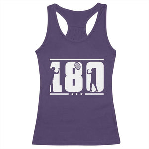 Darts 180 Max Score Player Racerback Tank Top Darts Fan Gift TS12 Purple Print Your Wear