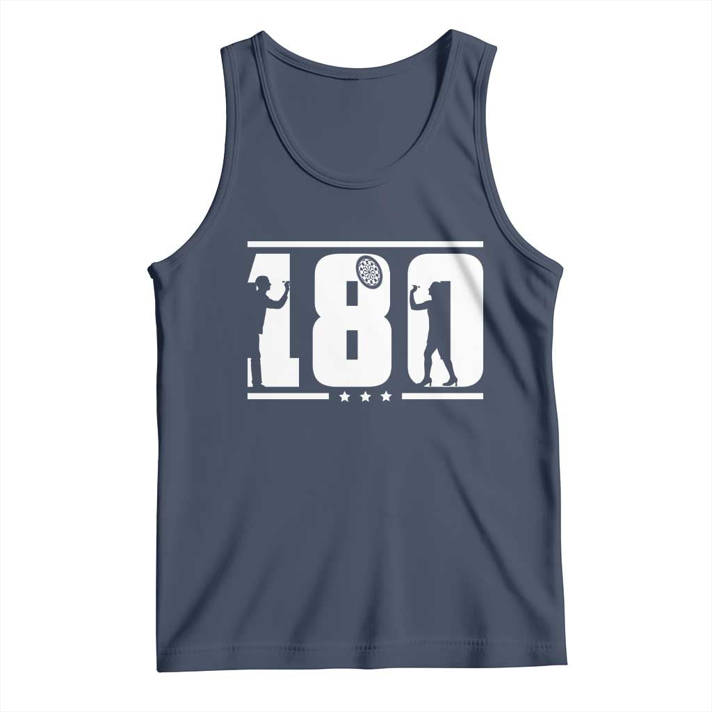 Darts 180 Max Score Player Tank Top Darts Fan Gift TS12 Navy Print Your Wear