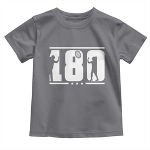 Darts 180 Max Score Player Toddler T Shirt Darts Fan Gift TS12 Charcoal Print Your Wear