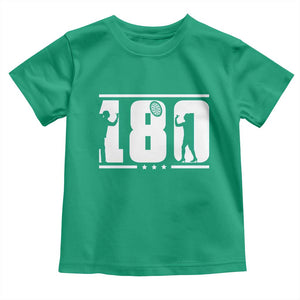 Darts 180 Max Score Player Toddler T Shirt Darts Fan Gift TS12 Irish Green Print Your Wear