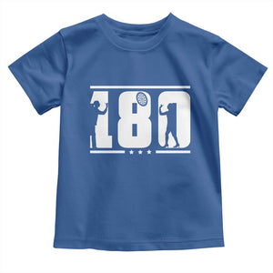 Darts 180 Max Score Player Toddler T Shirt Darts Fan Gift TS12 Royal Blue Print Your Wear