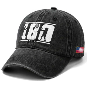 Darts 180 Max Score Player Washed Cotton Baseball Cap Darts Fan Gift TS12 Print Your Wear