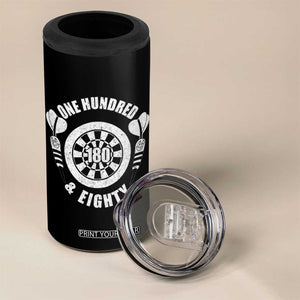 Triple 20 Master Dartist Gift 4 in 1 Can Cooler Tumbler One Hundred And Eighty TS12 Print Your Wear