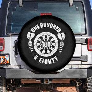 Triple 20 Master Dartist Gift Spare Tire Cover One Hundred And Eighty TS12 No hole Black Print Your Wear