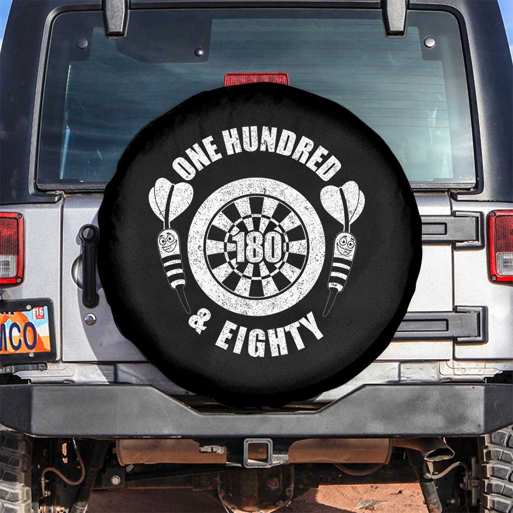 Triple 20 Master Dartist Gift Spare Tire Cover One Hundred And Eighty TS12 No hole Black Print Your Wear