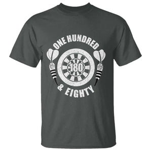 Triple 20 Master Dartist Gift T Shirt One Hundred And Eighty TS12 Dark Heather Print Your Wear