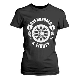 Triple 20 Master Dartist Gift T Shirt For Women One Hundred And Eighty TS12 Black Print Your Wear