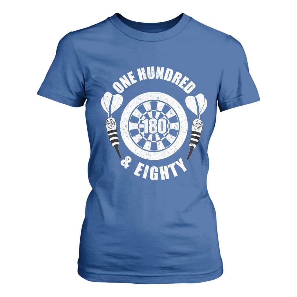 Triple 20 Master Dartist Gift T Shirt For Women One Hundred And Eighty TS12 Royal Blue Print Your Wear