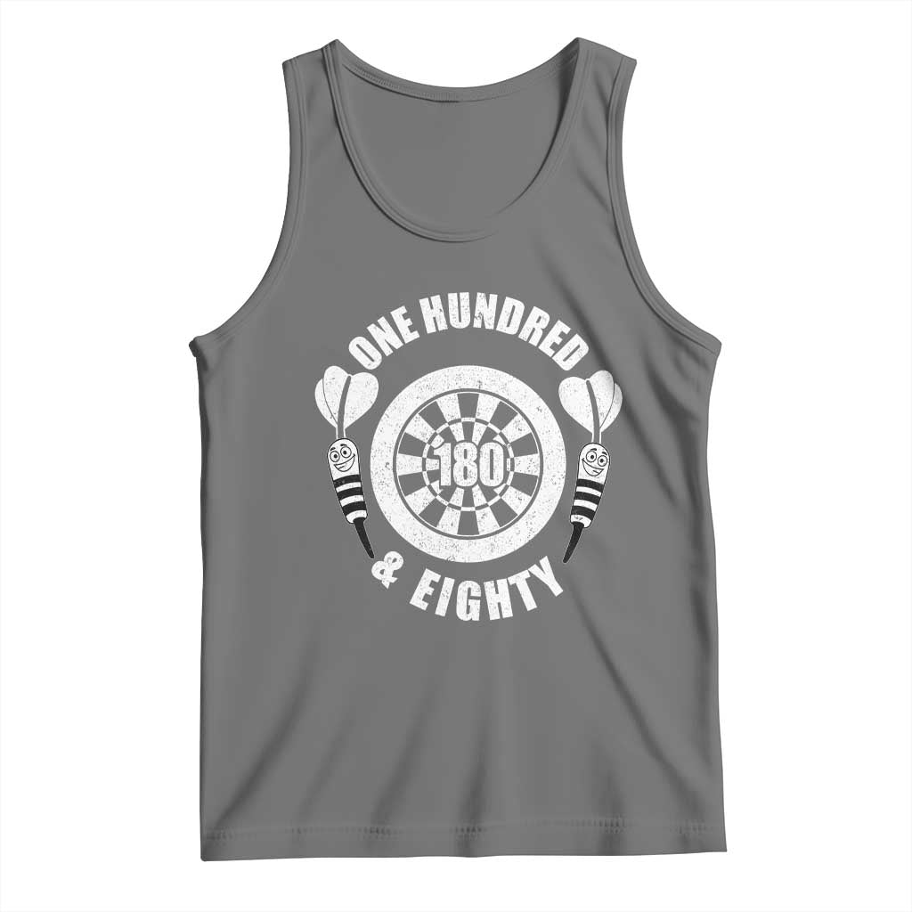Triple 20 Master Dartist Gift Tank Top One Hundred And Eighty TS12 Black Heather Print Your Wear