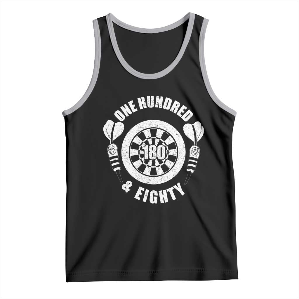 Triple 20 Master Dartist Gift Tank Top One Hundred And Eighty TS12 Black Athletic Heather Print Your Wear