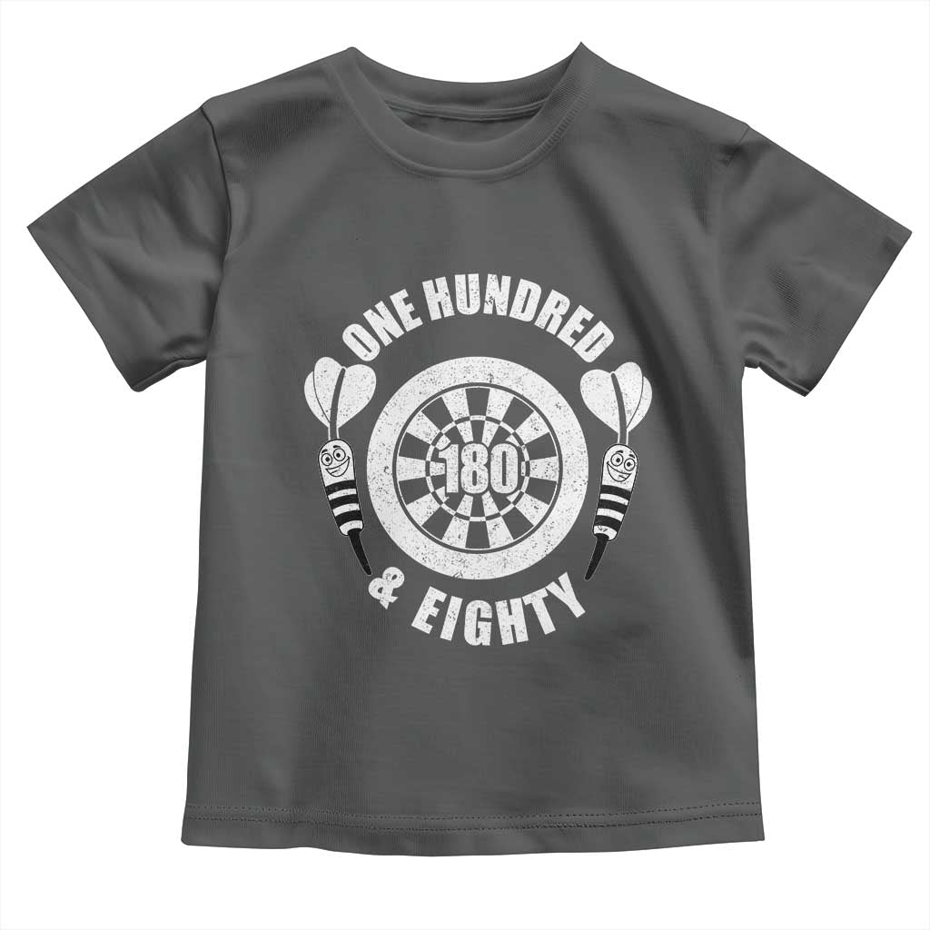 Triple 20 Master Dartist Gift Toddler T Shirt One Hundred And Eighty TS12 Dark Heather Print Your Wear