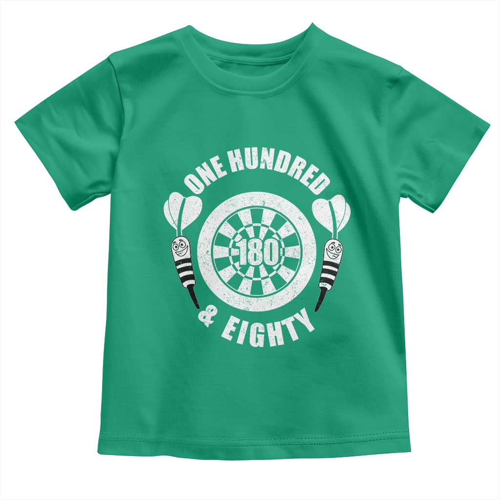Triple 20 Master Dartist Gift Toddler T Shirt One Hundred And Eighty TS12 Irish Green Print Your Wear
