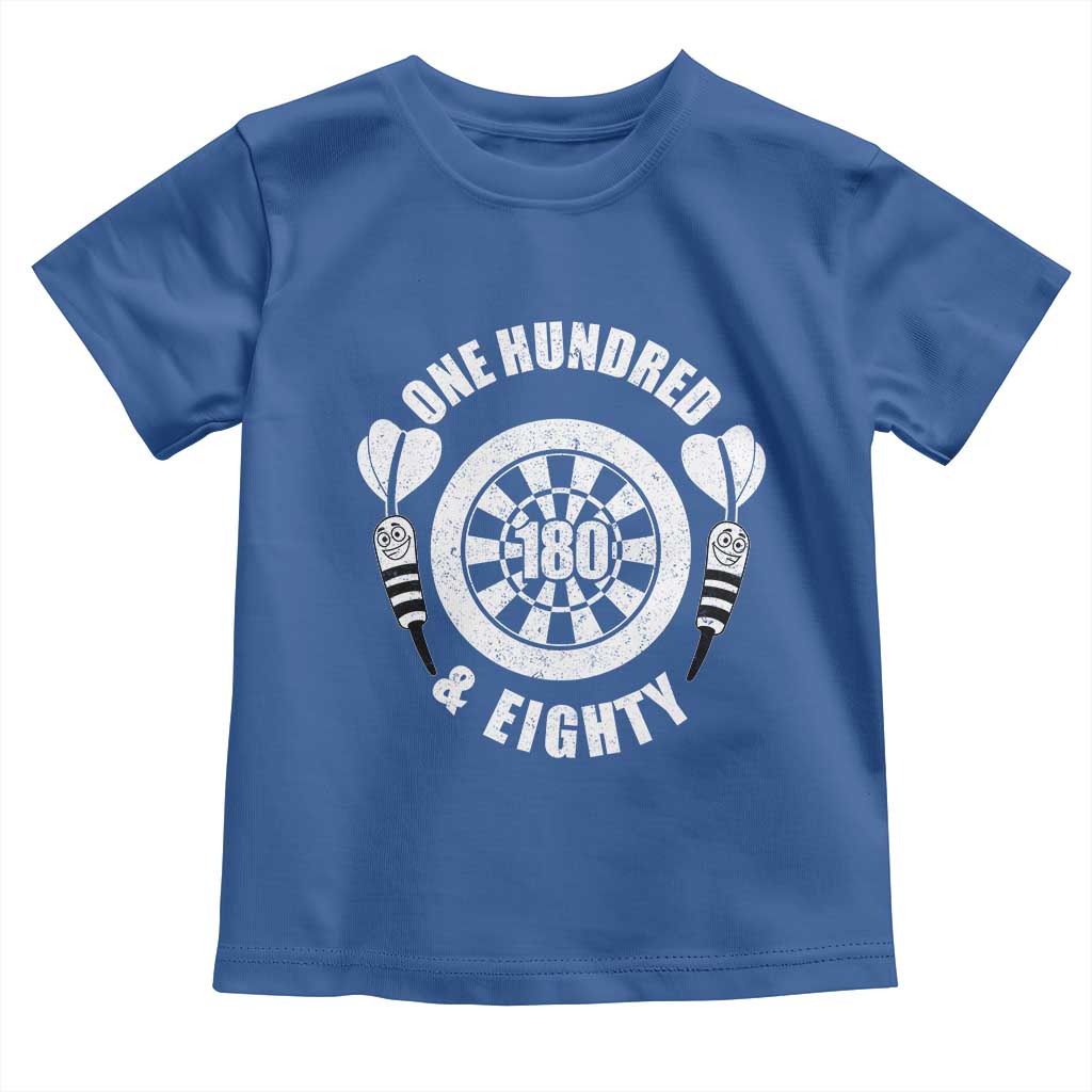 Triple 20 Master Dartist Gift Toddler T Shirt One Hundred And Eighty TS12 Royal Blue Print Your Wear