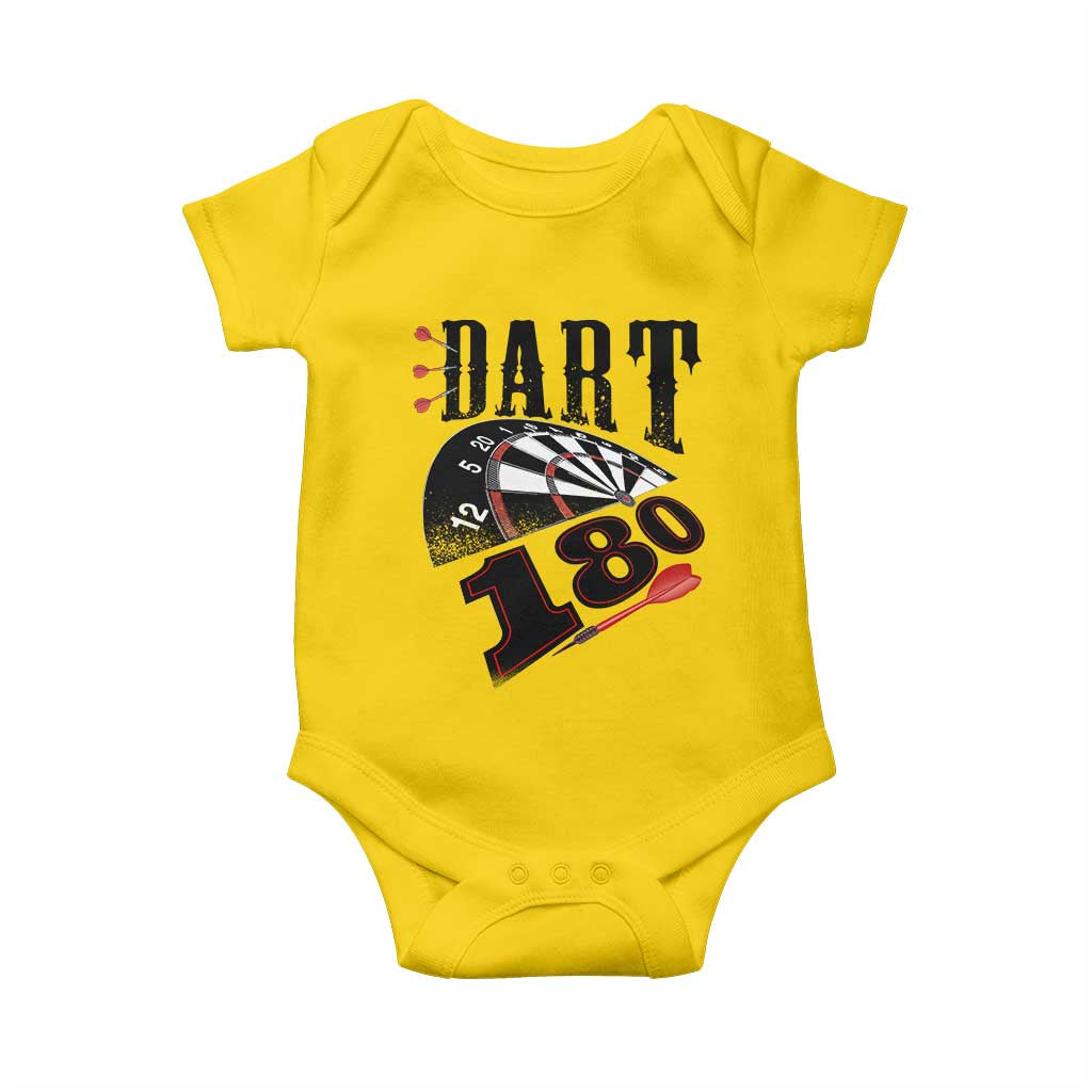 Max Score 180 Darts Lover Baby Onesie Darts Team Party Gift TS12 Daisy Print Your Wear
