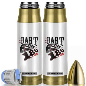 Max Score 180 Darts Lover Bullet Tumbler Darts Team Party Gift TS12 White Print Your Wear