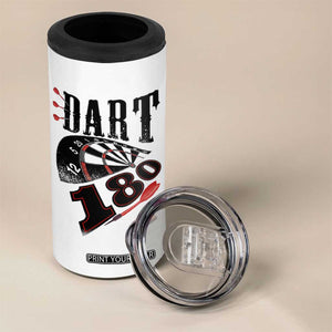Max Score 180 Darts Lover 4 in 1 Can Cooler Tumbler Darts Team Party Gift TS12 Print Your Wear