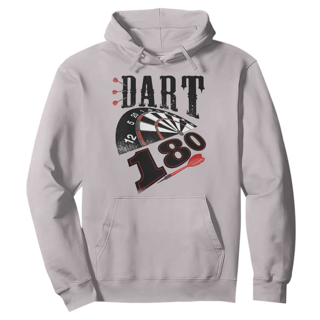 Max Score 180 Darts Lover Hoodie Darts Team Party Gift TS12 Ice Gray Print Your Wear