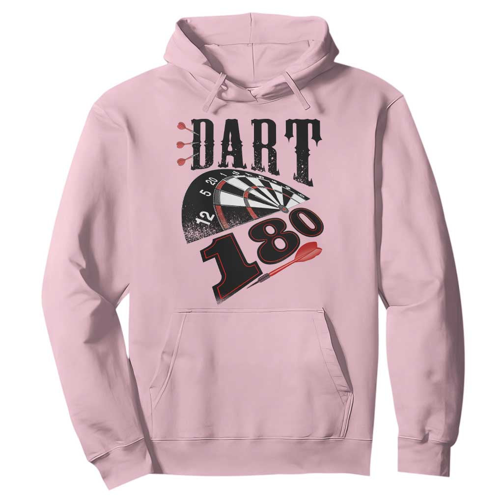Max Score 180 Darts Lover Hoodie Darts Team Party Gift TS12 Light Pink Print Your Wear