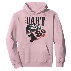 Max Score 180 Darts Lover Hoodie Darts Team Party Gift TS12 Light Pink Print Your Wear