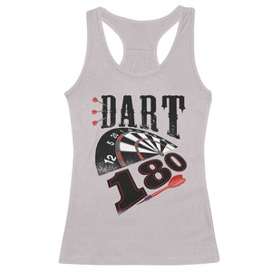 Max Score 180 Darts Lover Racerback Tank Top Darts Team Party Gift TS12 Ice Gray Print Your Wear