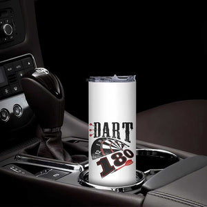 Max Score 180 Darts Lover Skinny Tumbler Darts Team Party Gift TS12 Print Your Wear