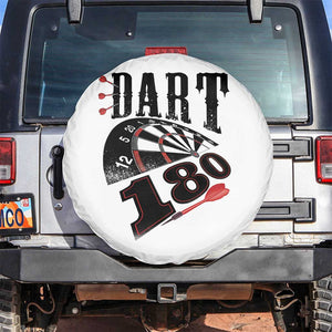 Max Score 180 Darts Lover Spare Tire Cover Darts Team Party Gift TS12 No hole White Print Your Wear