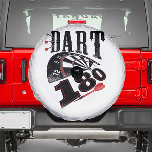 Max Score 180 Darts Lover Spare Tire Cover Darts Team Party Gift TS12 White Print Your Wear