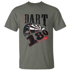 Max Score 180 Darts Lover T Shirt Darts Team Party Gift TS12 Military Green Print Your Wear