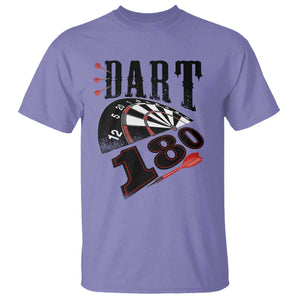Max Score 180 Darts Lover T Shirt Darts Team Party Gift TS12 Violet Print Your Wear