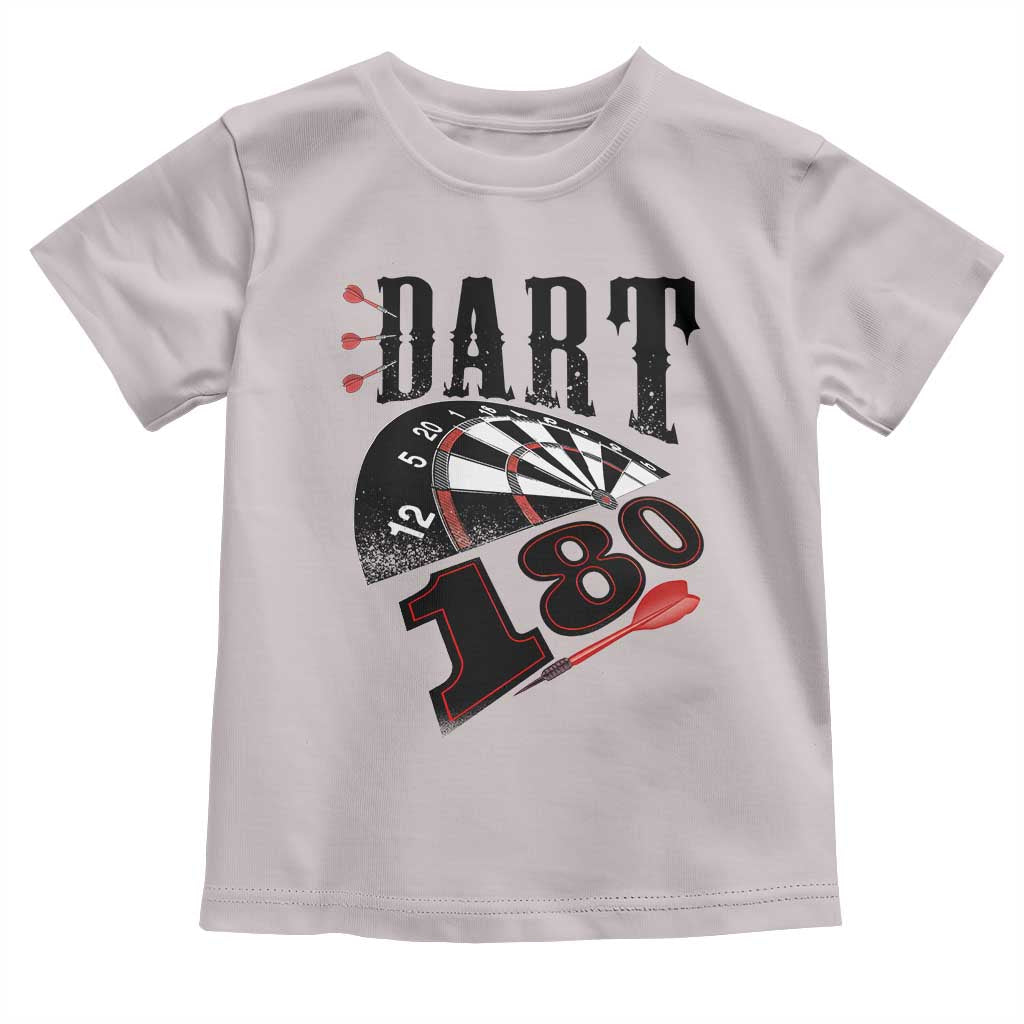 Max Score 180 Darts Lover Toddler T Shirt Darts Team Party Gift TS12 Ice Gray Print Your Wear