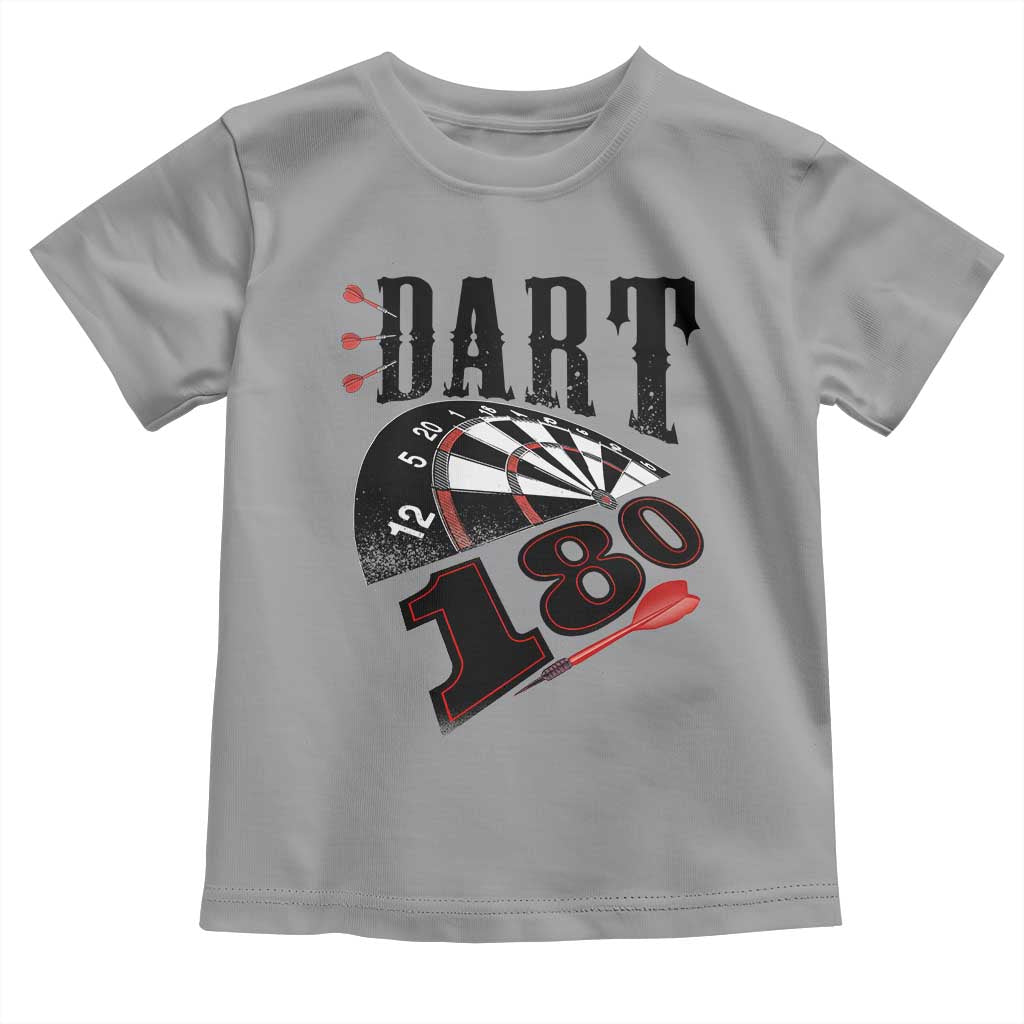 Max Score 180 Darts Lover Toddler T Shirt Darts Team Party Gift TS12 Sport Gray Print Your Wear