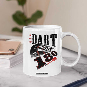 Max Score 180 Darts Lover Coffee Mug Darts Team Party Gift TS12 Print Your Wear
