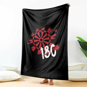 Triple 20 Master Dartist Throw Blanket Funny Pub Games Drinking Gift TS12 Print Your Wear