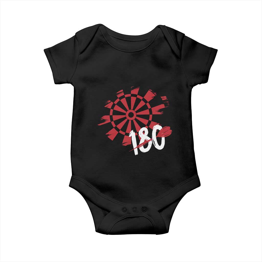 Triple 20 Master Dartist Baby Onesie Funny Pub Games Drinking Gift TS12 Black Print Your Wear
