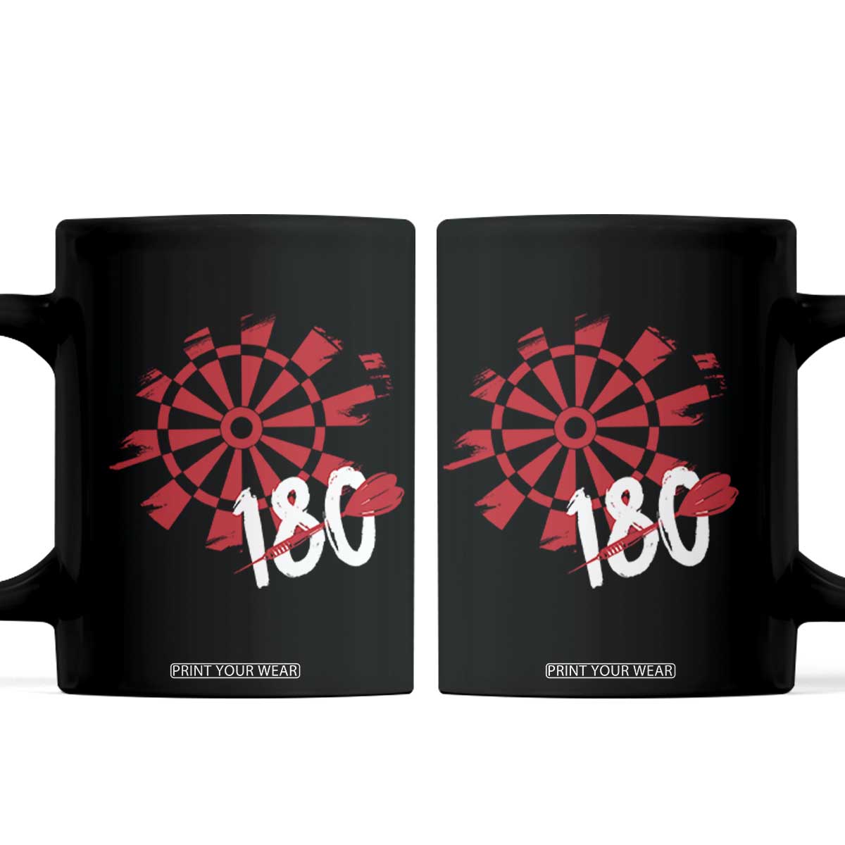 Triple 20 Master Dartist Coffee Mug Funny Pub Games Drinking Gift - Print Your Wear