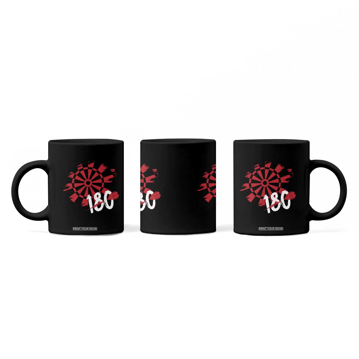 Triple 20 Master Dartist Coffee Mug Funny Pub Games Drinking Gift - Print Your Wear